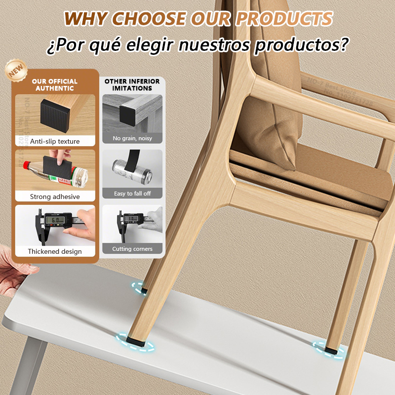 Non Slip Furniture Pads Self A - Furniture Foot Pad recensie en prijs