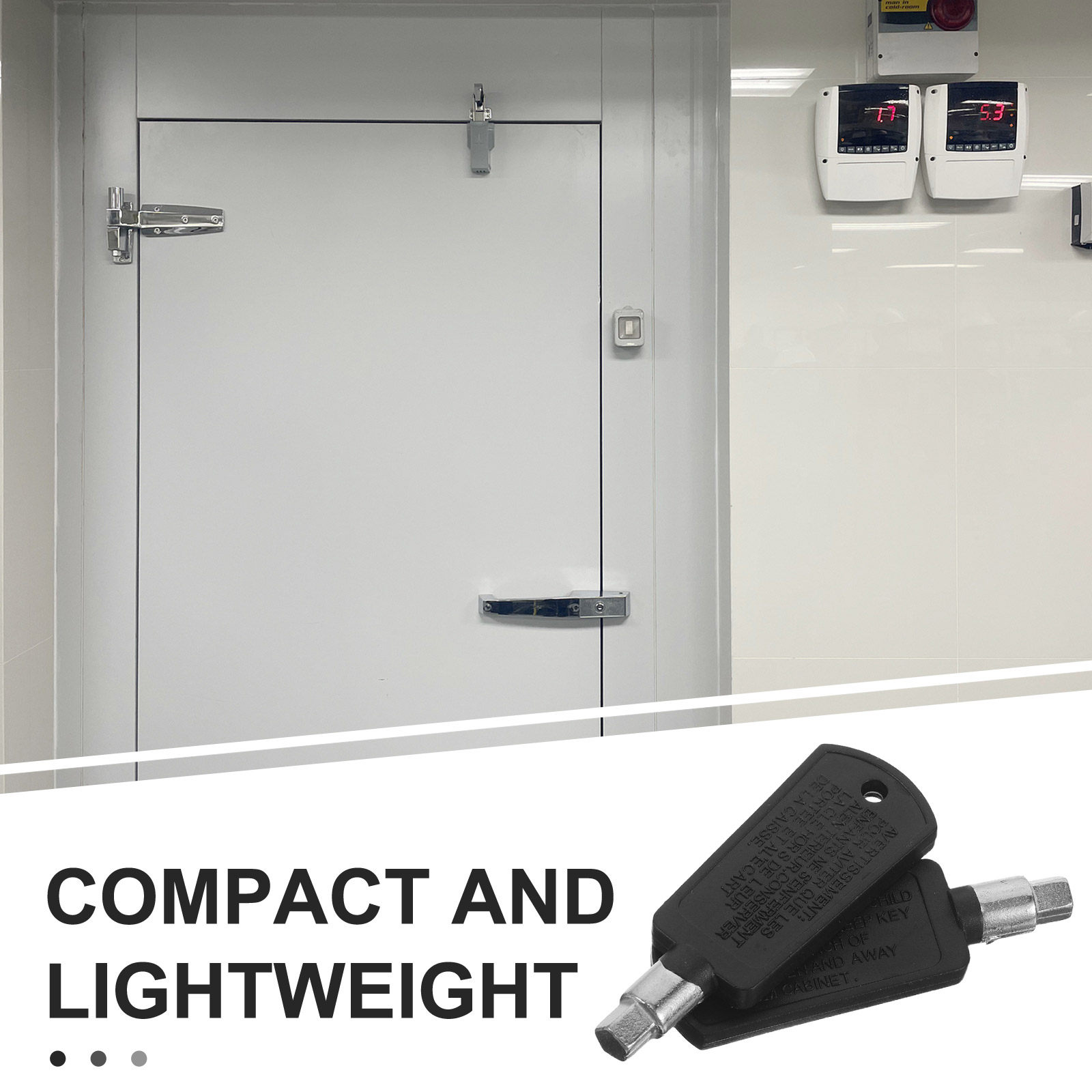 2 Pcs Freezer Door Lock Key Ve - Cabinet Lock Key recensie en prijs