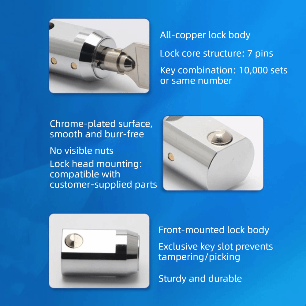 Equipment Zinc Alloy Tubular K - Cabinet Lock Key recensie en prijs