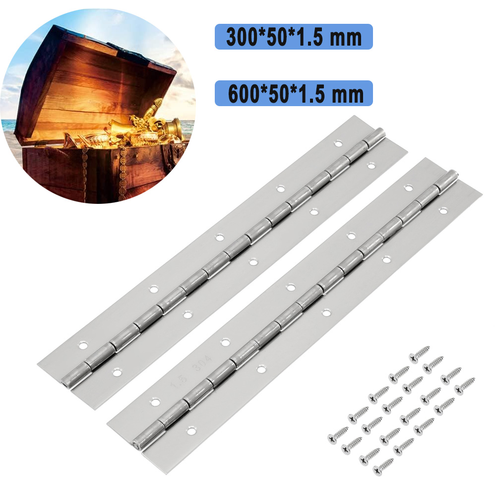 2Pcs 304 Stainless Steel Furni - Piano Hinge Continuous recensie en prijs