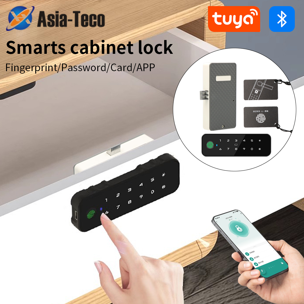 Tuya Bluetooth Smart Wood Cabi - Cabinet Lock Key recensie en prijs