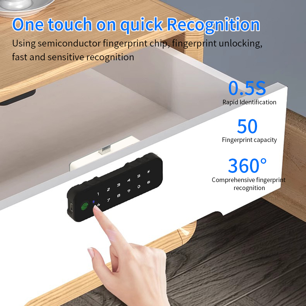 Tuya Bluetooth Smart Wood Cabi - Cabinet Lock Key recensie en prijs
