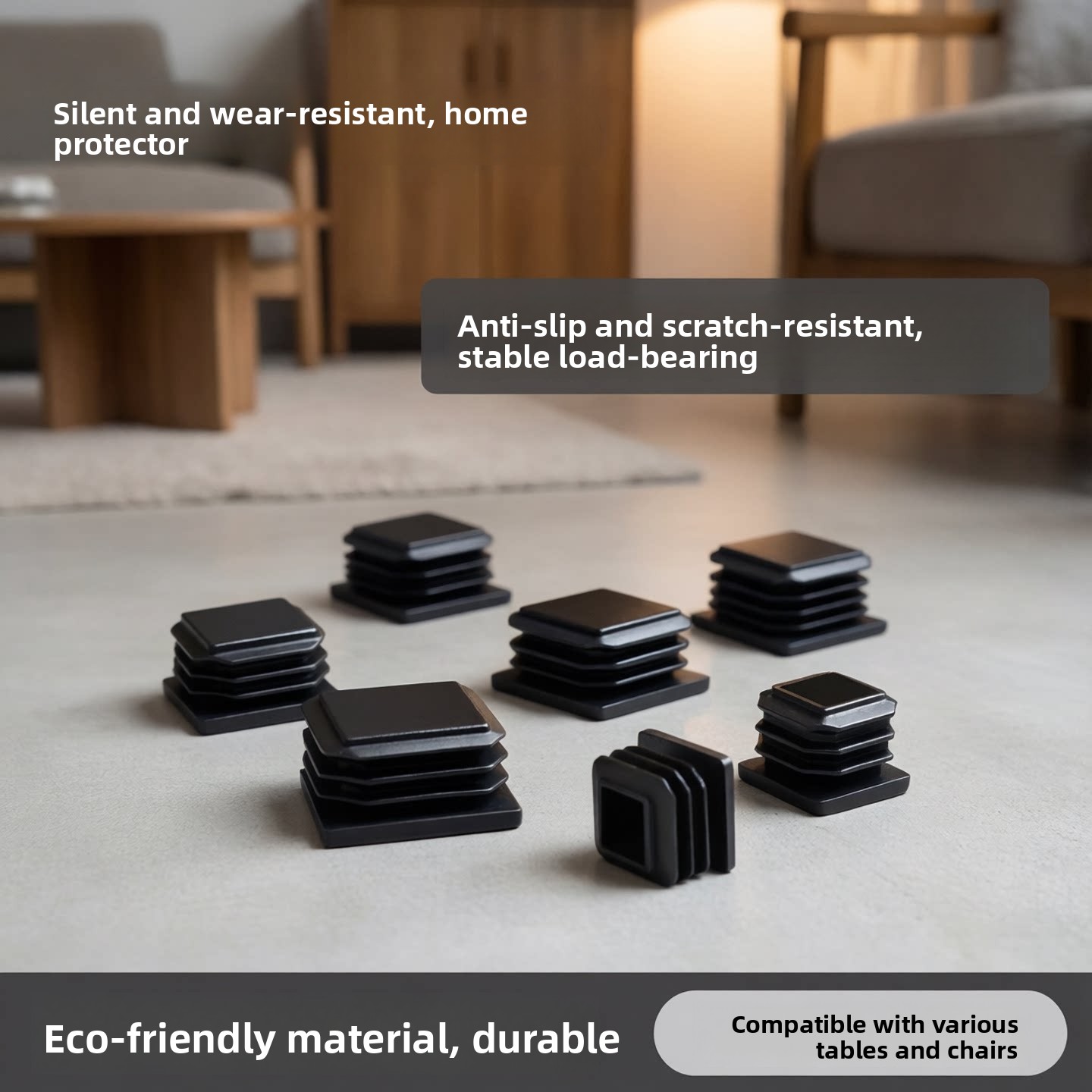 Home Use Chair Silent Plastic  - Furniture Foot Pad recensie en prijs