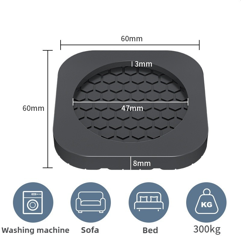 4Pcs Anti Vibration Feet Pads  - Furniture Foot Pad recensie en prijs