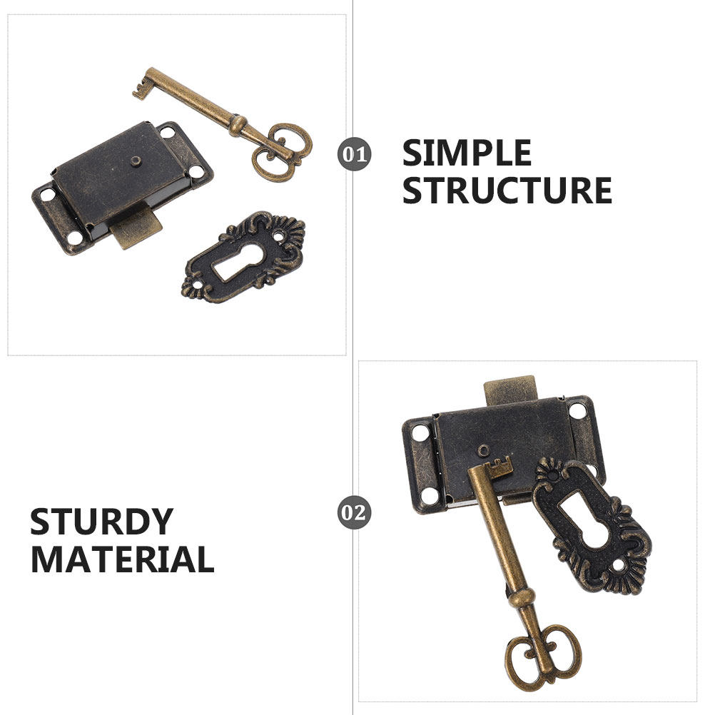 1Set Classical Hasp Locks Furn - Vintage Furniture Hardware Replacement recensie en prijs