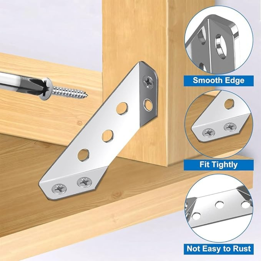 1-120Set Furniture Corner Conn - Furniture Hardware Screws recensie en prijs