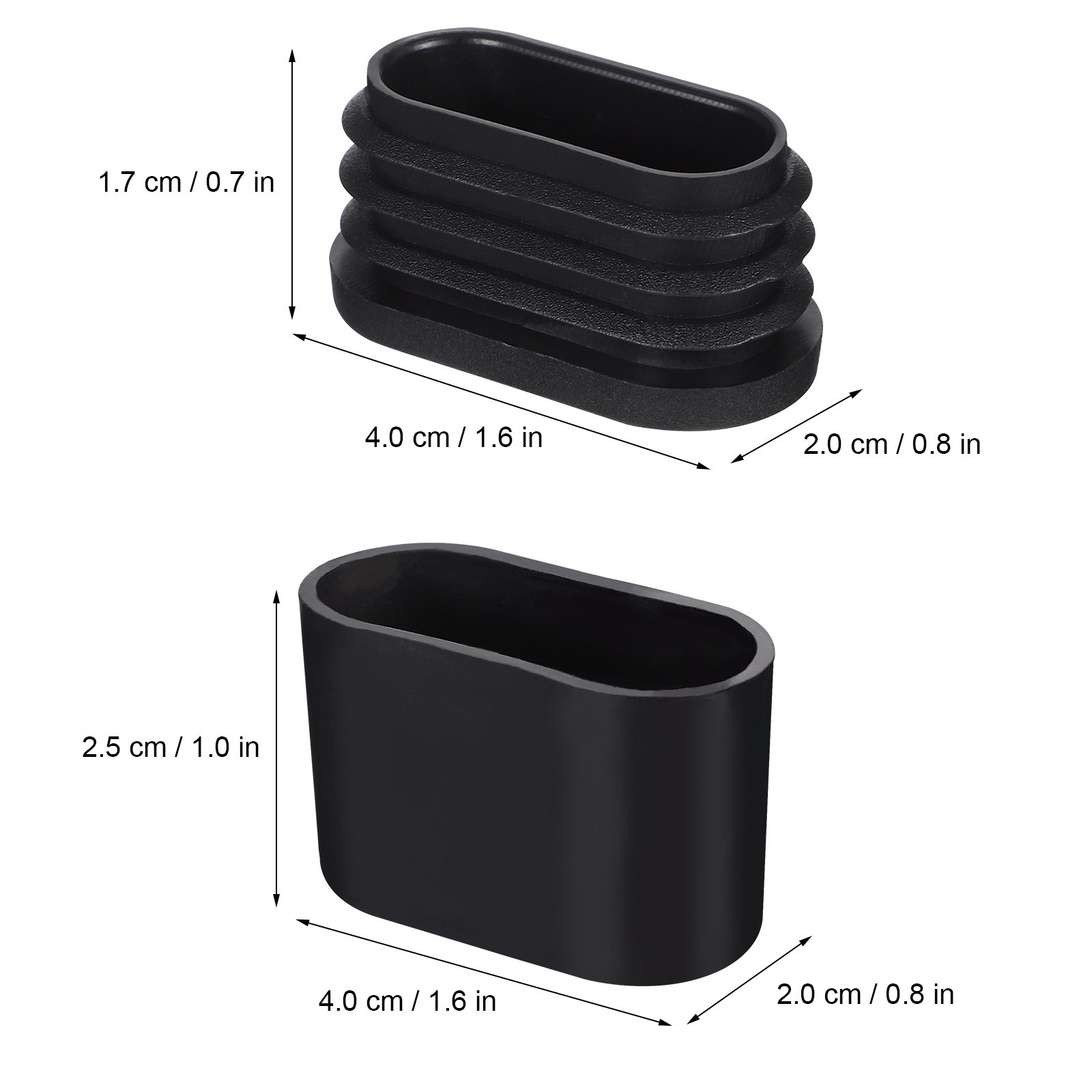 1Set Black Furniture Leg Pads  - Furniture Foot Pad recensie en prijs