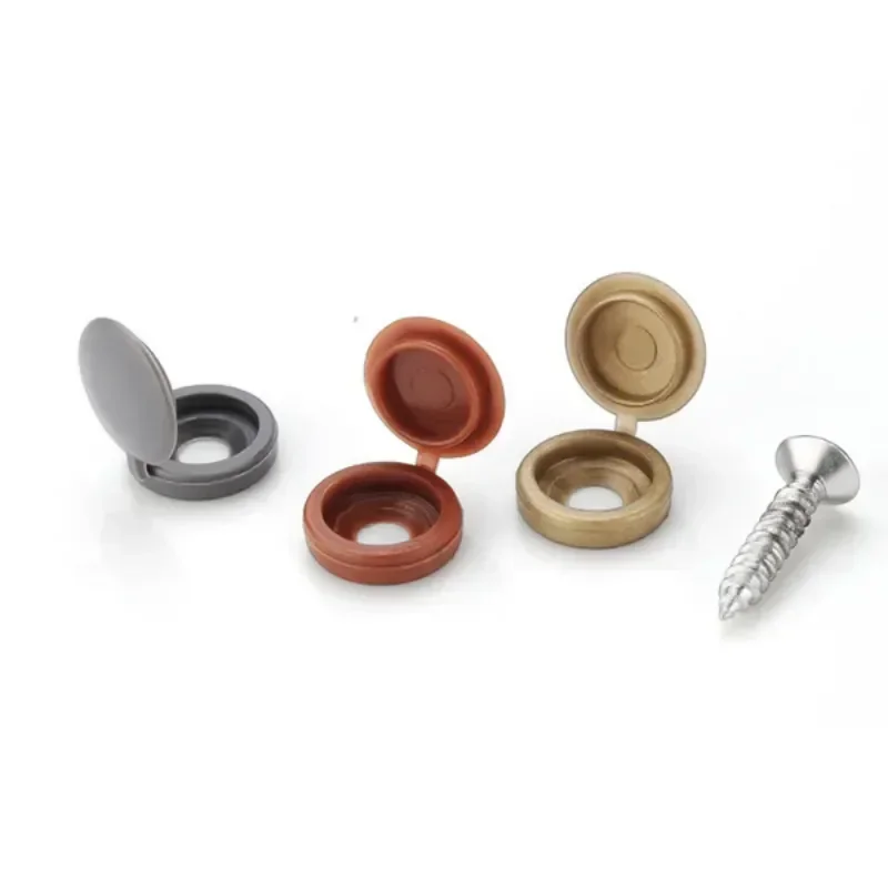 Hinged Plastic Screw Cap Cover - Furniture Hardware Screws recensie en prijs