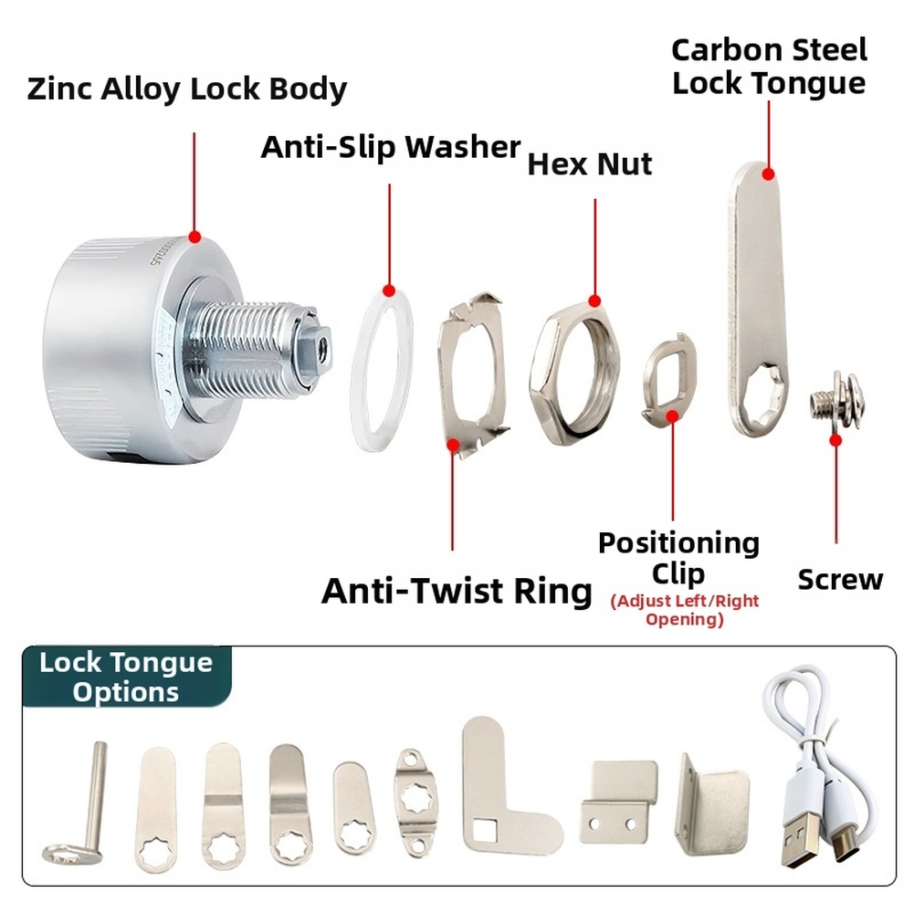 Fingerprint Password Wireless  - Cabinet Lock Key recensie en prijs