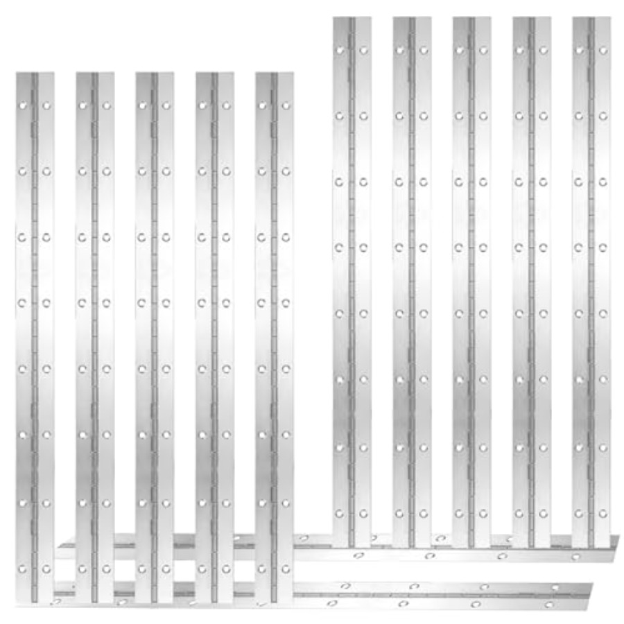 12 PCS 16 Inch Continuous and  - Piano Hinge Continuous recensie en prijs