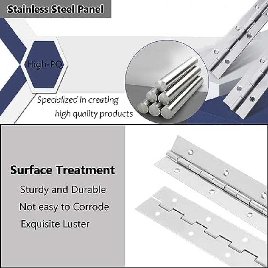 12 PCS 16 Inch Continuous and  - Piano Hinge Continuous recensie en prijs
