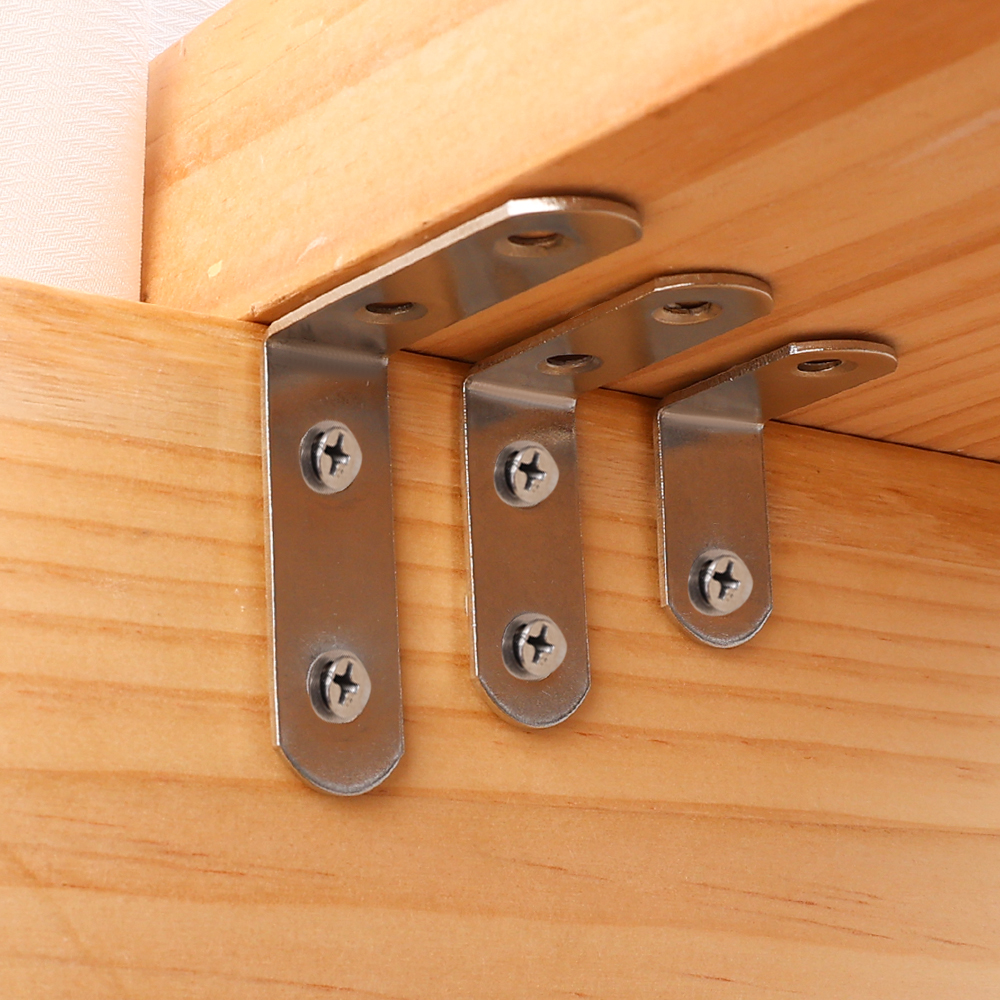 1/20pc Right Angle Bracket wit - Furniture Hardware Screws recensie en prijs