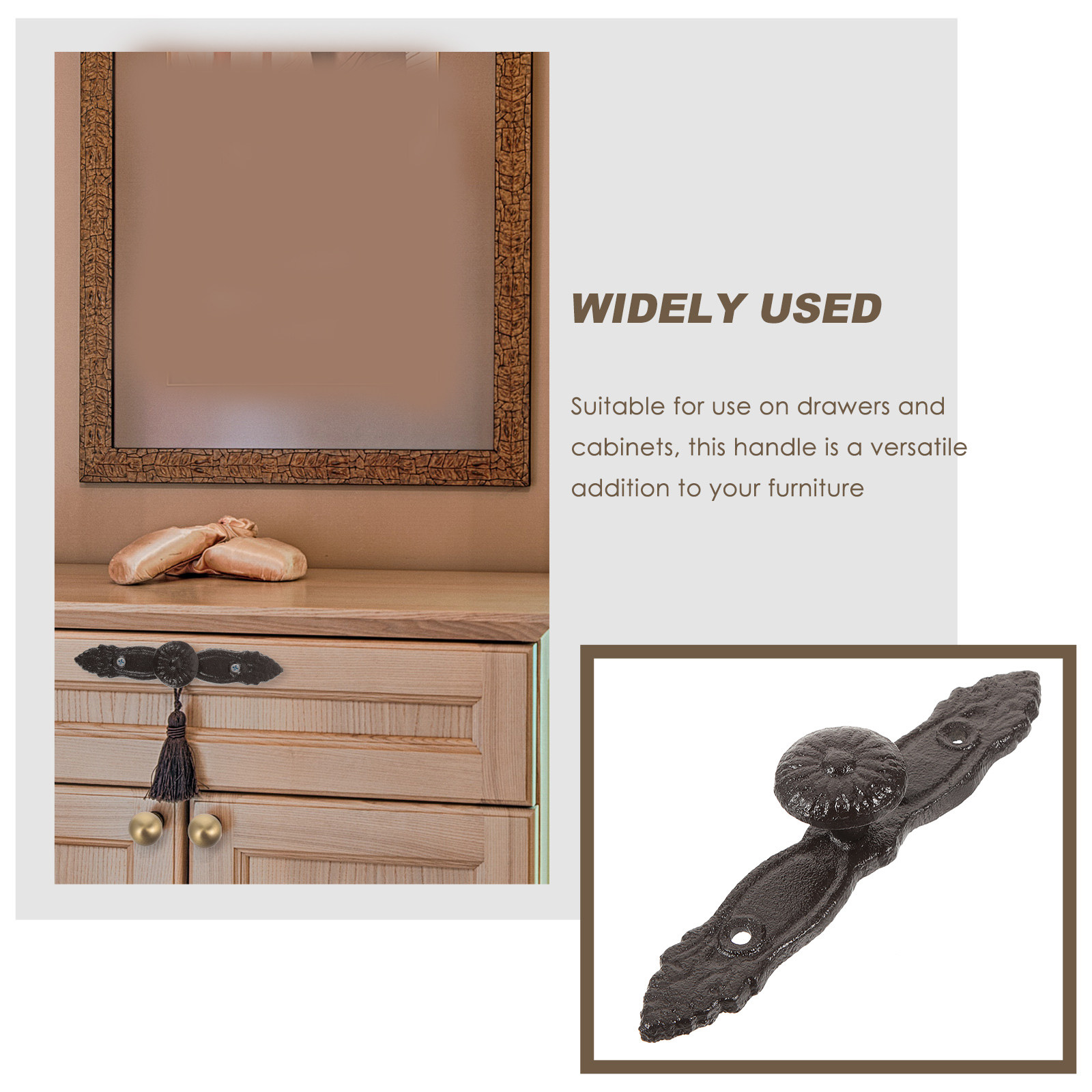 Vintage Cast Iron Cabinet Hand - Vintage Furniture Hardware Replacement recensie en prijs