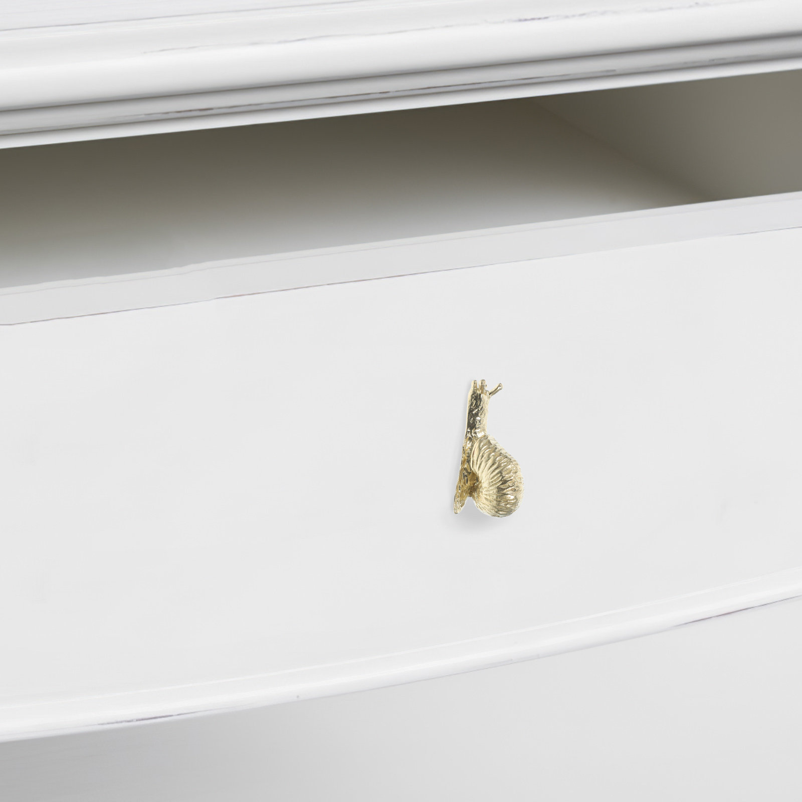 Brass Gold Snail Cabinet Door  - Vintage Furniture Hardware Replacement recensie en prijs