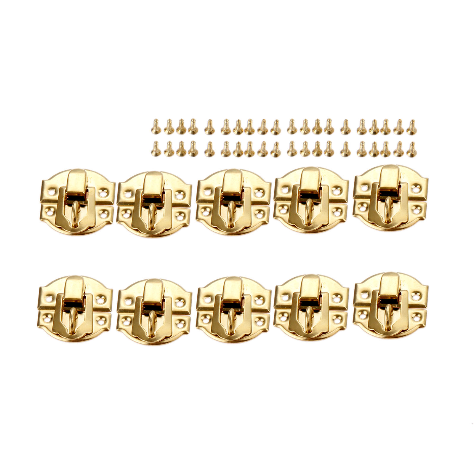 10pcs Golden Box Latch Clasps  - Furniture Hardware Screws recensie en prijs