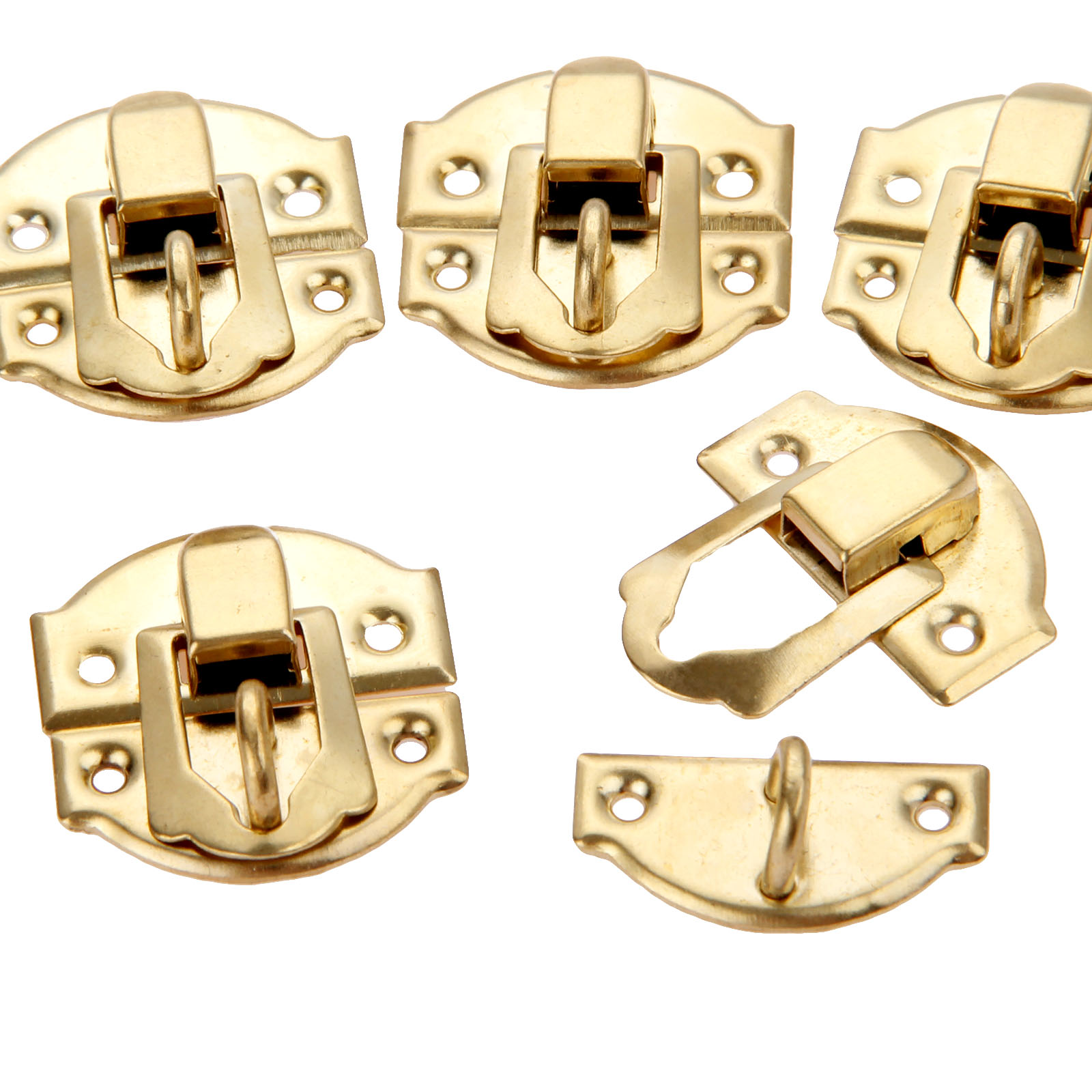 10pcs Golden Box Latch Clasps  - Furniture Hardware Screws recensie en prijs