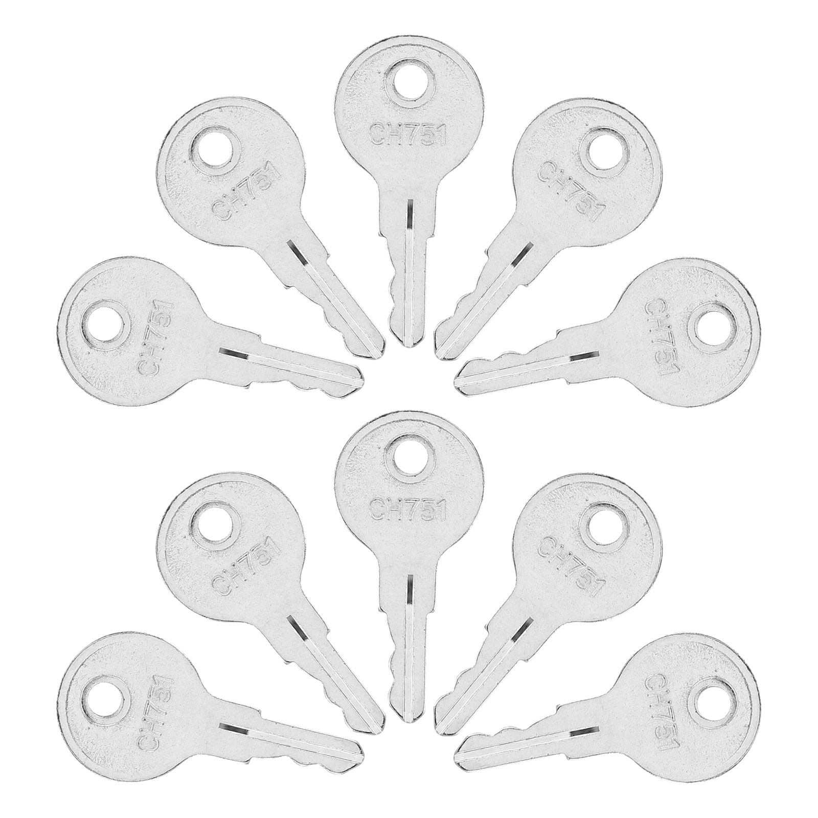 10Pcs Universal Rv Keys Heavy  - Cabinet Lock Key recensie en prijs
