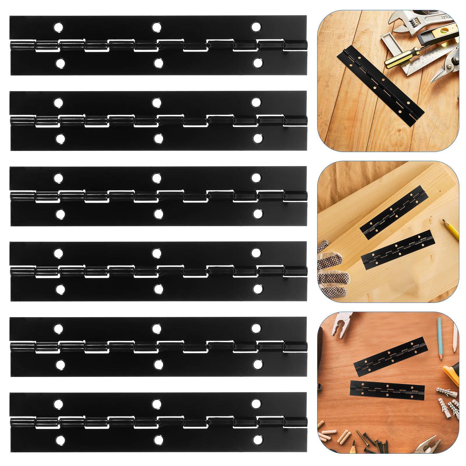 6 Pcs Heavy Duty Continuous St - Piano Hinge Continuous recensie en prijs
