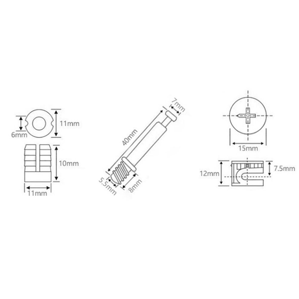 3 in 1 Dowel Jig Screw furnitu - Furniture Hardware Screws recensie en prijs