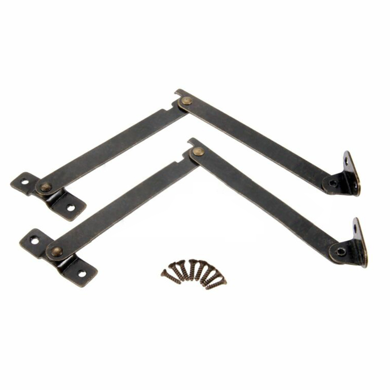2PC Antique Bronze Lid Support - Furniture Hardware Screws recensie en prijs