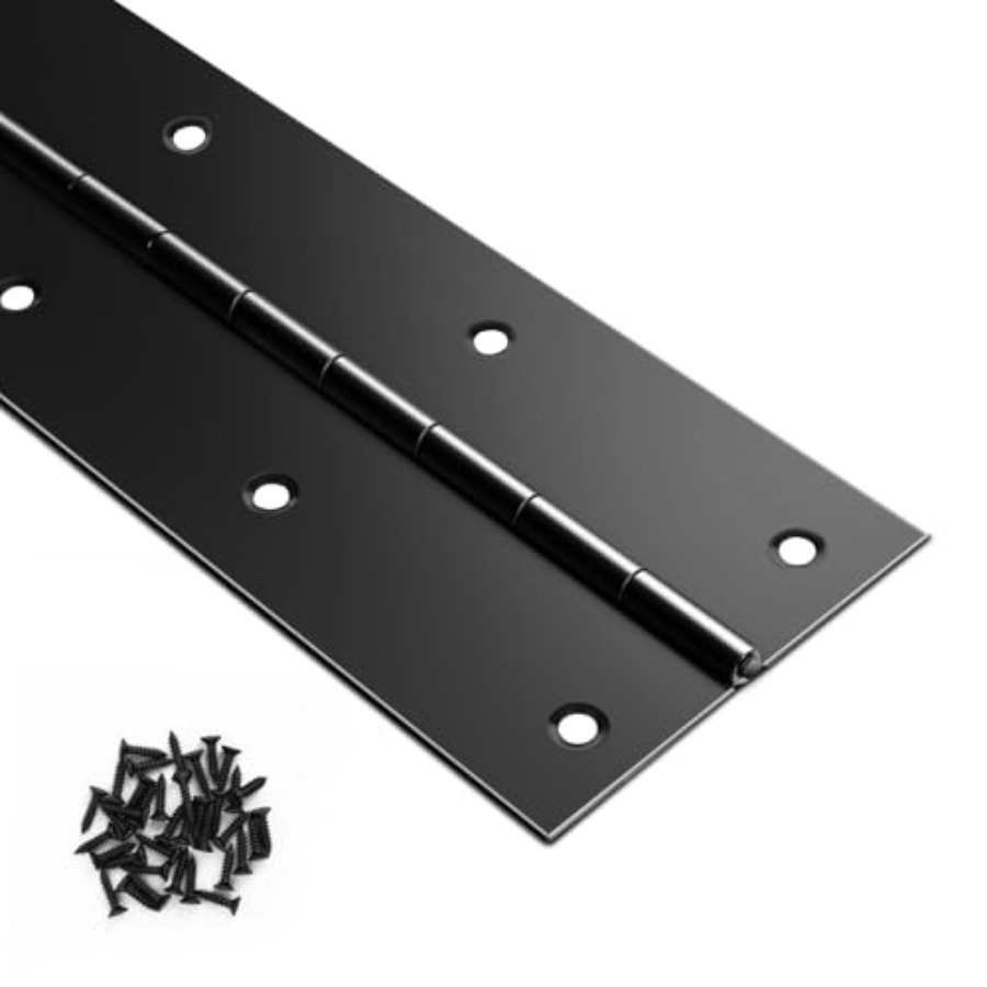 Black Piano Hinge x 3 Heavy Du - Piano Hinge Continuous recensie en prijs