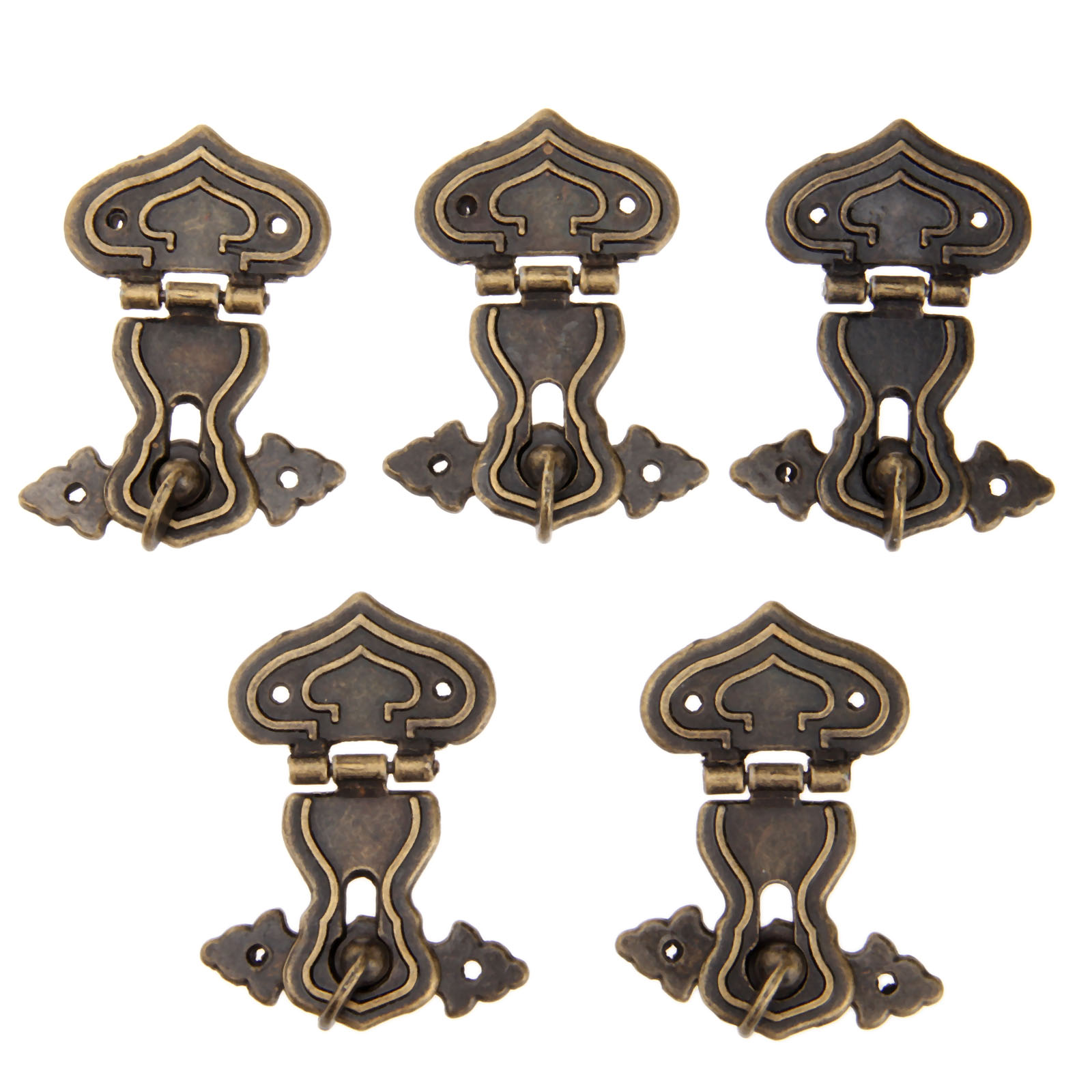 5Pcs 63x47mm Antique Metal Loc - Furniture Hardware Screws recensie en prijs