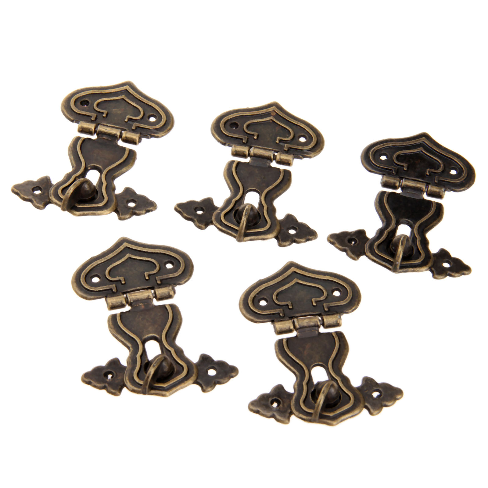 5Pcs 63x47mm Antique Metal Loc - Furniture Hardware Screws recensie en prijs
