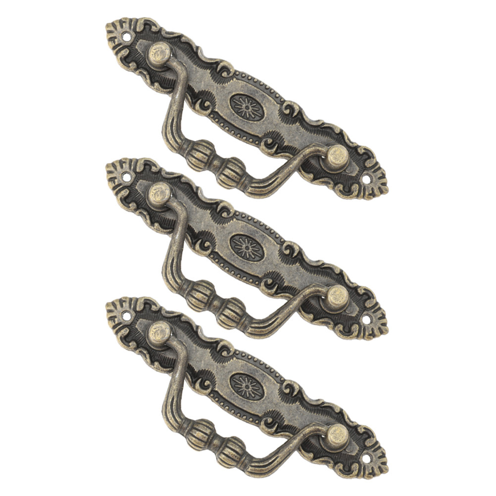 3Pcs Retro Ring Drawer Handles - Vintage Furniture Hardware Replacement recensie en prijs