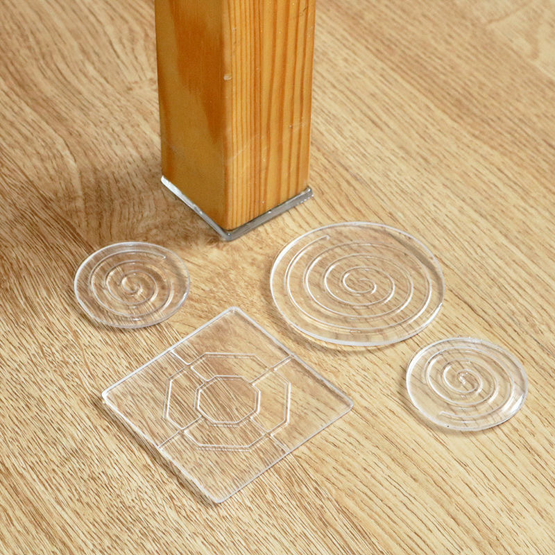 4pcs 4-8mm Transparent Anti Vi - Furniture Foot Pad recensie en prijs