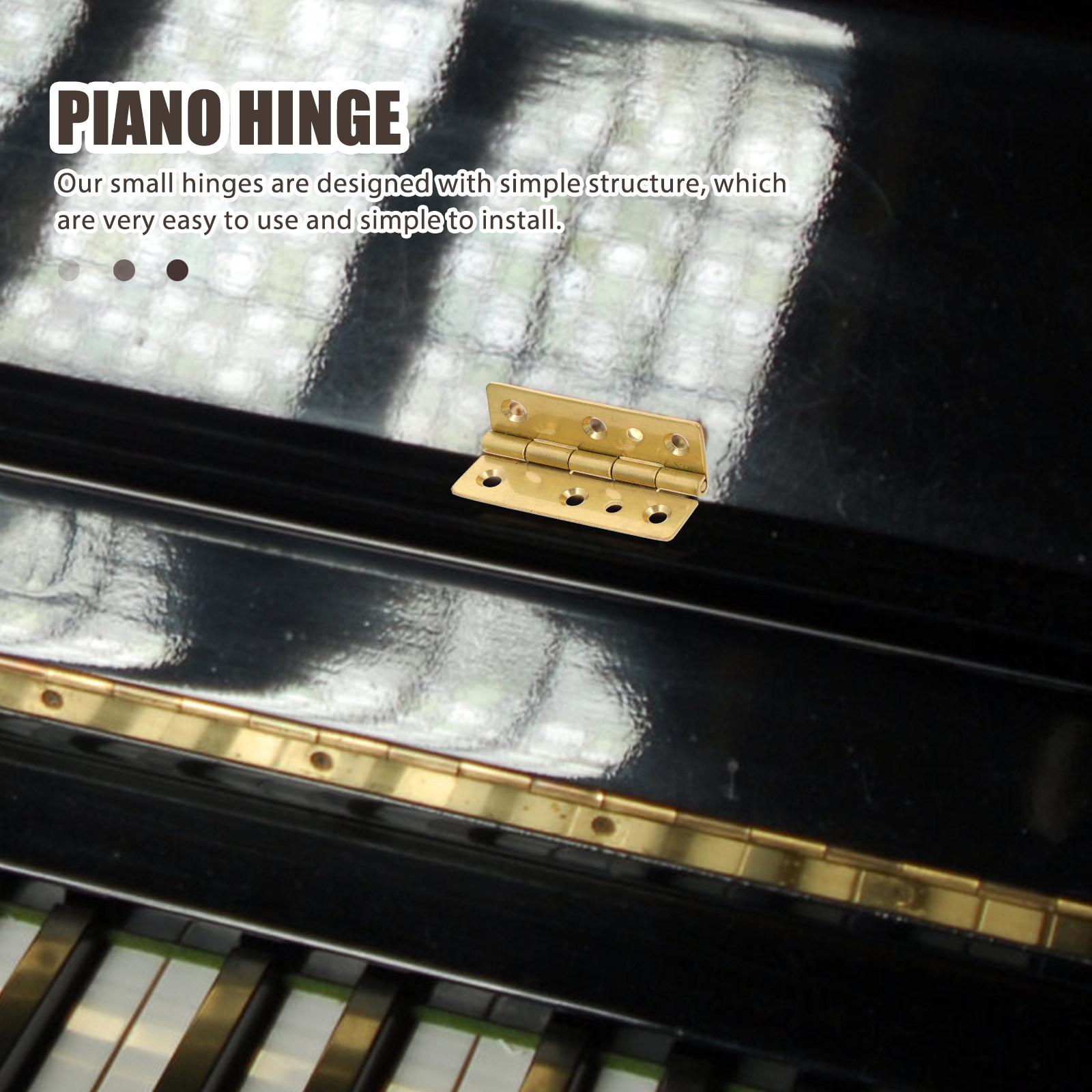 6Pcs Copper Piano Hinges Heavy - Piano Hinge Continuous recensie en prijs