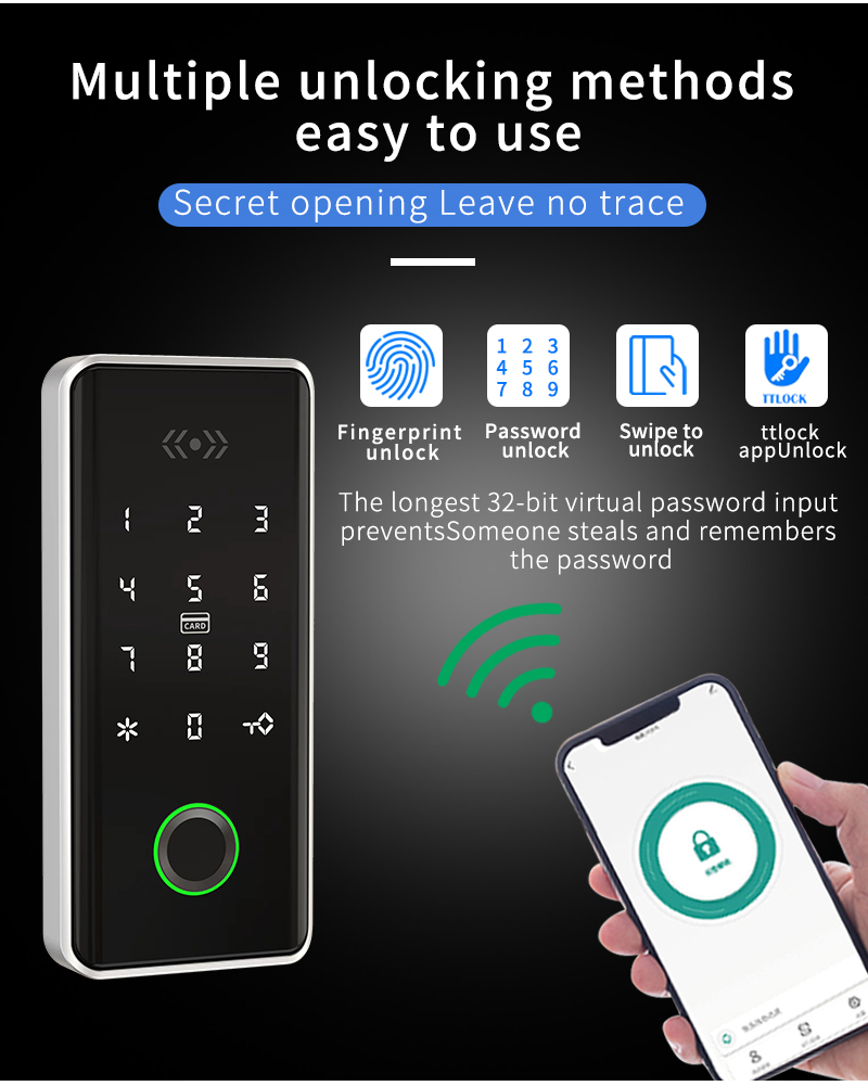 TTLOCK 13.56Mhz RFID Digital D - Cabinet Lock Key recensie en prijs