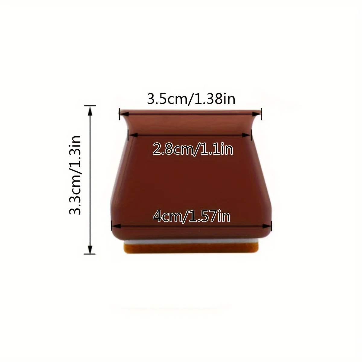 Silicone Edge Wrapped Chair Fo - Furniture Foot Pad recensie en prijs