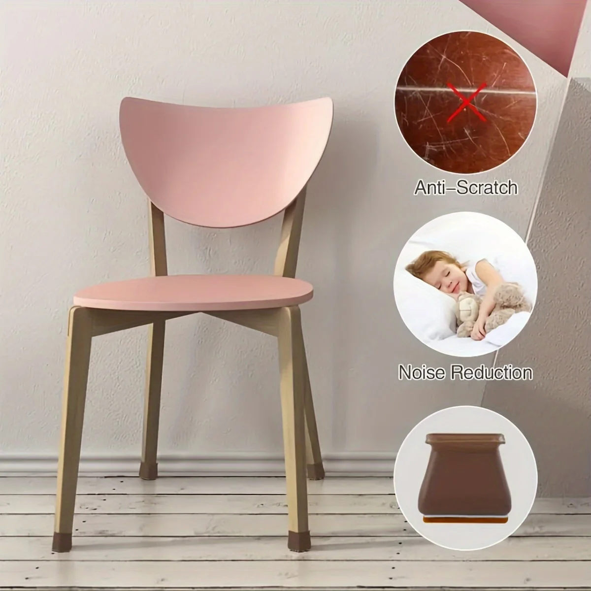Silicone Edge Wrapped Chair Fo - Furniture Foot Pad recensie en prijs