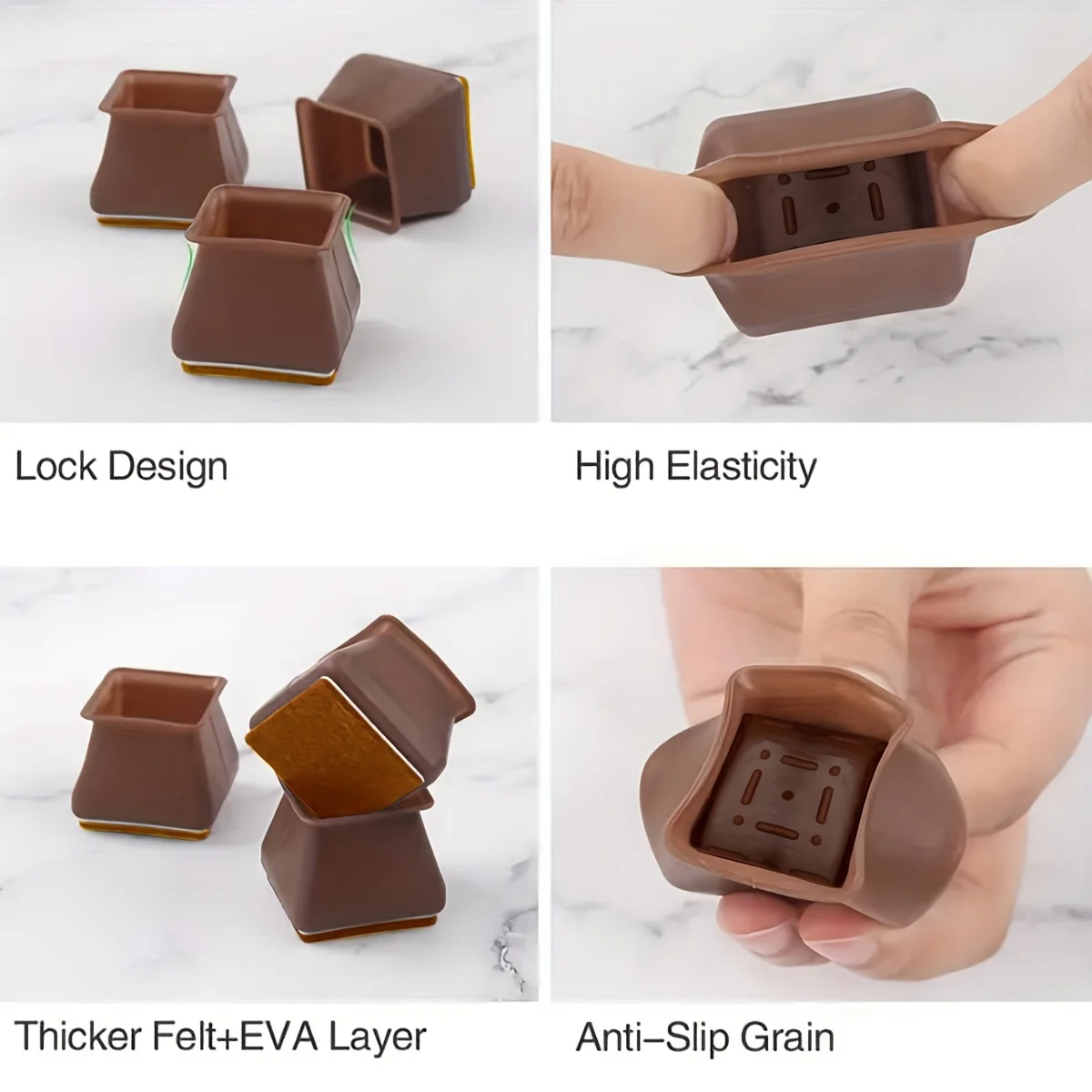 Silicone Edge Wrapped Chair Fo - Furniture Foot Pad recensie en prijs
