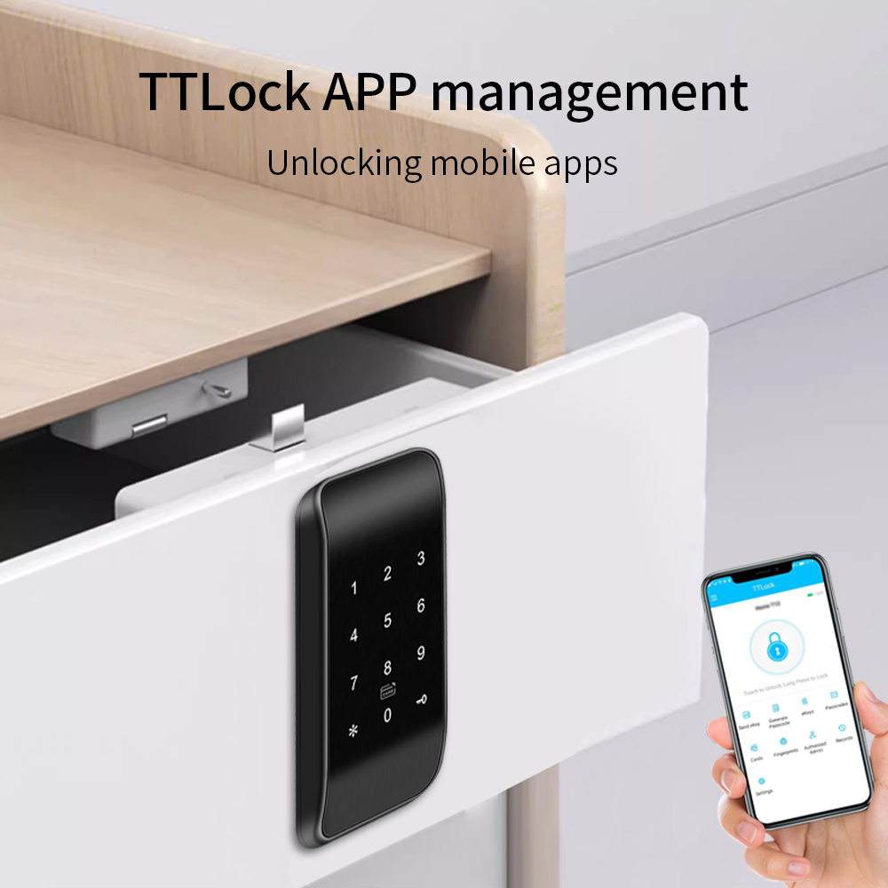 TTLOCK Smart Drawer Lock Elect - Cabinet Lock Key recensie en prijs