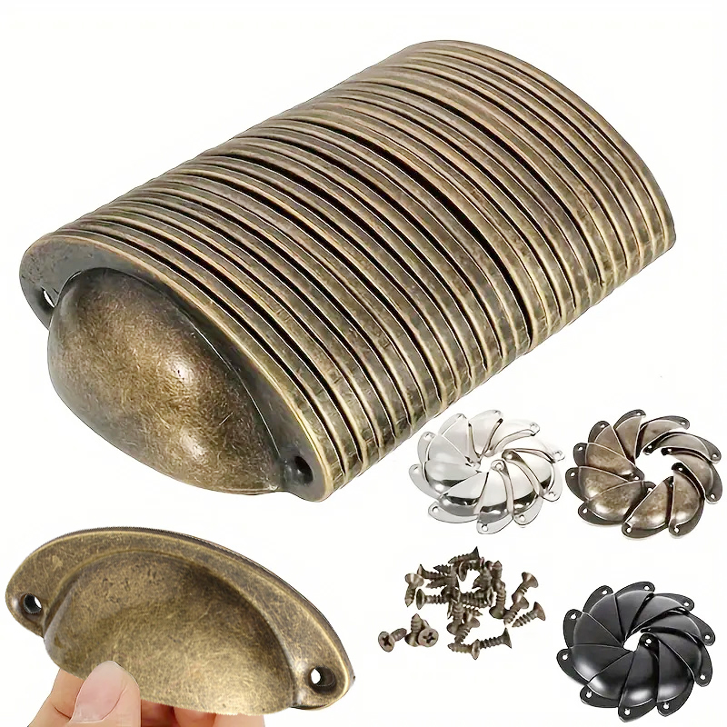 Vintage Shell Handles Cabinets - Vintage Furniture Hardware Replacement recensie en prijs